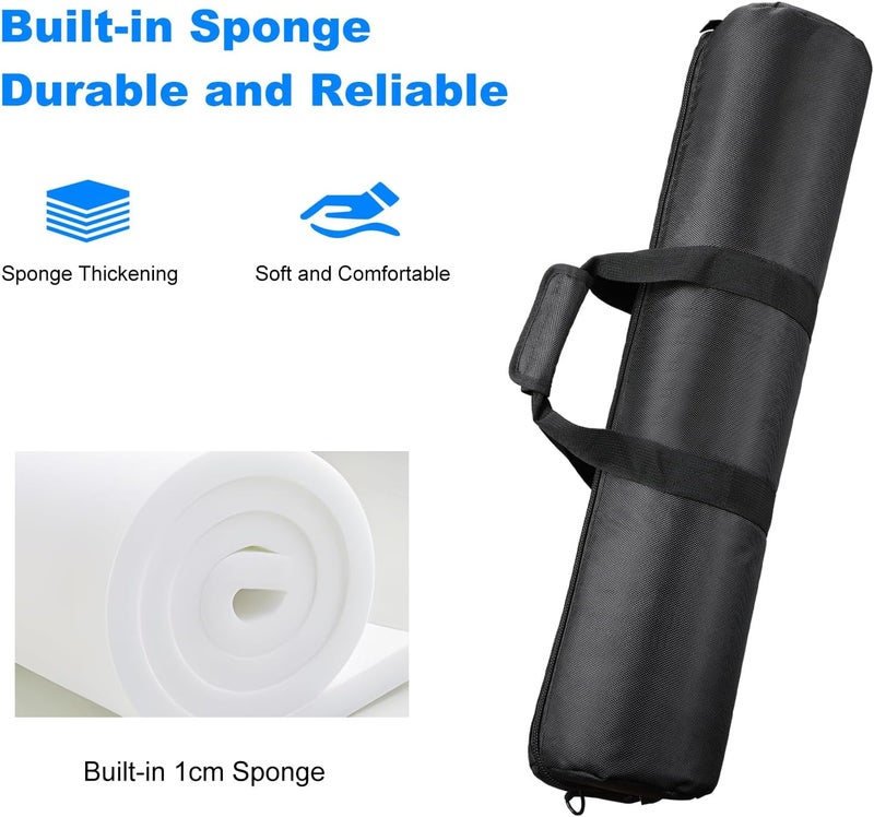 soonpho Nylon Tripod Carrying Case, Light Stand Bag with Shoulder Strap Padded for Photography Studio Flash Light Stand, Tripods, Monopods, Umbrellas, Softbox, Boom Stands, Speaker Stands (39in/100cm) - Image 3